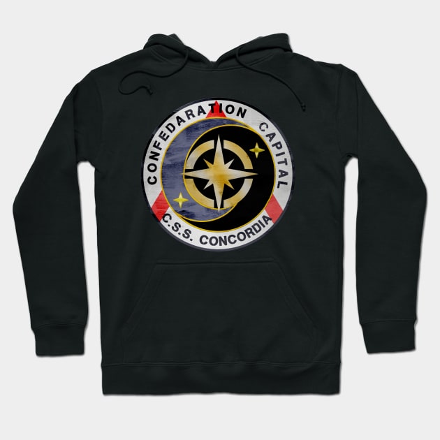 Wing Commander C.S.S. Concordia Hoodie by Dojaja